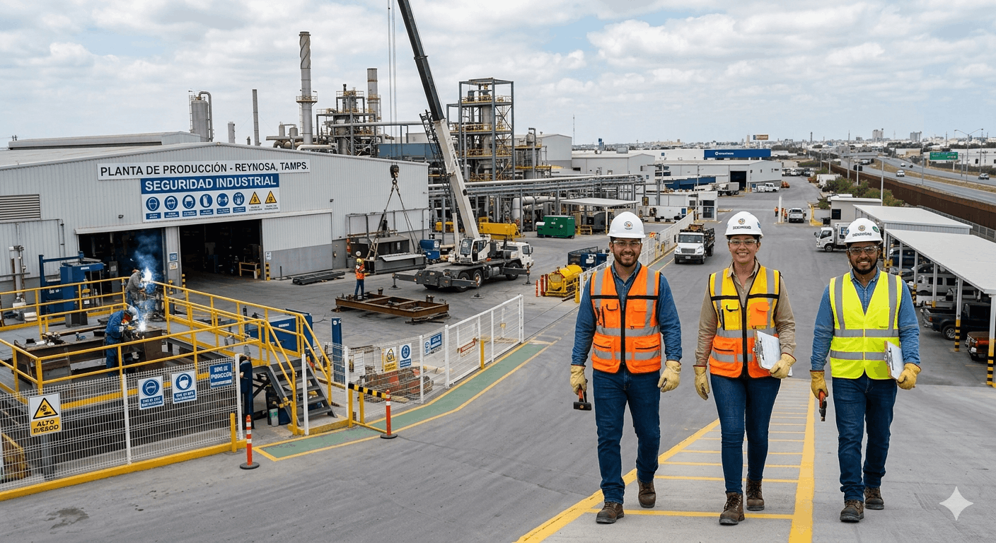 Seguridad industrial en Reynosa: Protección para fábricas, maquiladoras y plantas de producción