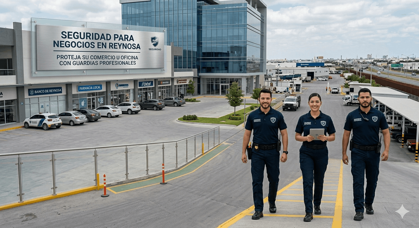 Seguridad para negocios en Reynosa: Proteja su comercio u oficina con guardias profesionales