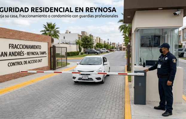 Seguridad residencial en Reynosa: Proteja su casa, fraccionamiento o condominio con guardias profesionales